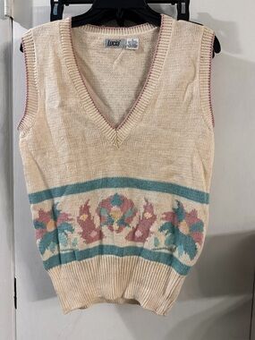 Vintage Lucia Small Sweater Vest